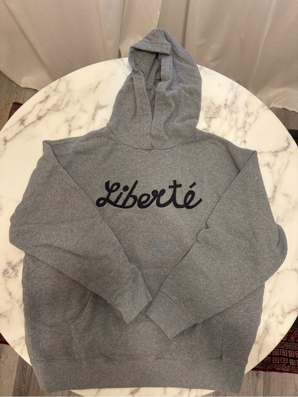 Clare V. Grey Liberté Hoodie